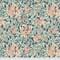 Fabric FreeSpirit Morris & Co. Aqua Honeysuckle by the Quarter Yard PWWM057.AQUA